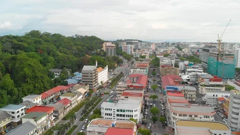 Kota Kinabalu City Stock Footage 109415040