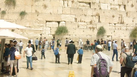 Kotel view Stock Footage 114854526