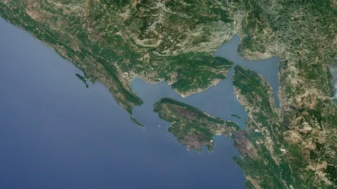 Kotor aerial. Vídeo Stock 109422119