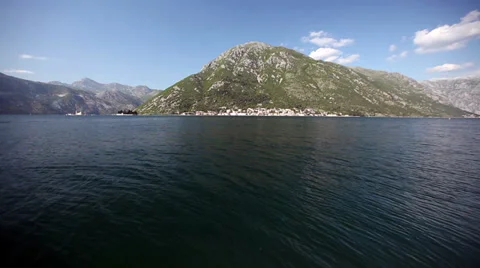 Kotor bay Stock Footage 39708602