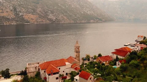 Kotor bay Stock Footage 231802602