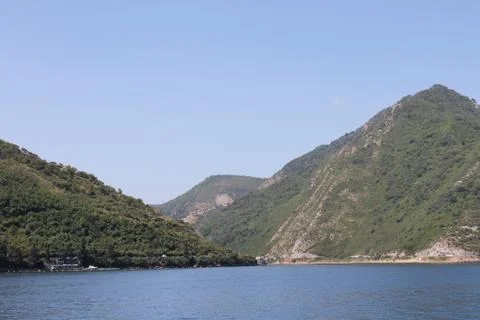 Kotor bay Stock Photos