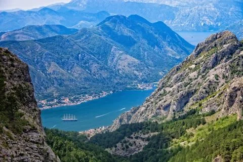 Kotor Bay Stock Photos