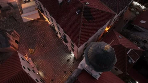 Kotor during christmas Stock Footage 228591231