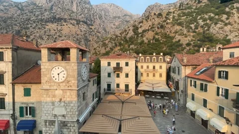 Kotor, Montenegro Stock Footage 159547643