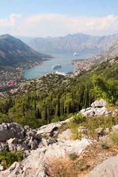 Kotor View 写真素材