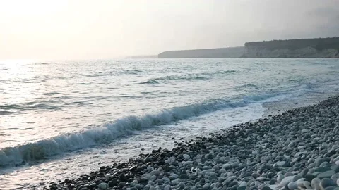 Kourion beach Stock Footage 235621087