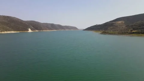 Kouris Reservoir Stock Footage 200820247