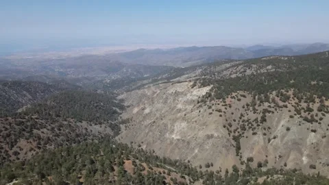 Kouris Reservoir Stock Footage 200820975