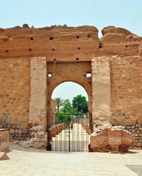 Koutoubia Mosque gate Stock Photos
