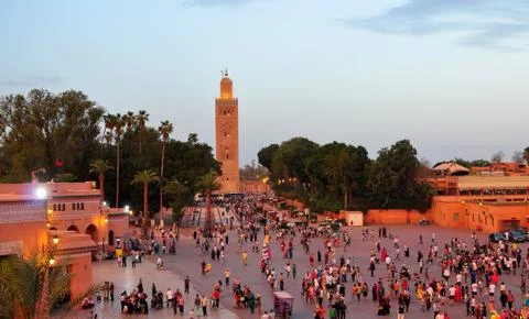 Koutoubia Mosque Stock Photos