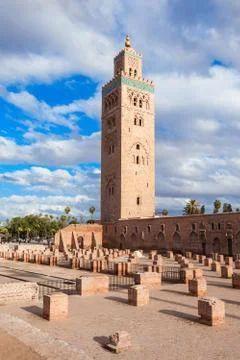 The Koutoubia Mosque Stock Photos