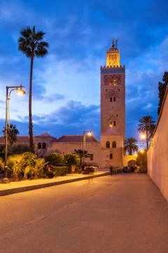 The Koutoubia Mosque Stock Photos