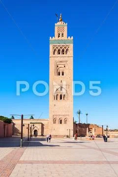 The Koutoubia Mosque Stock Photos
