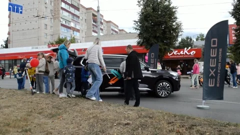 Kovrov city day 库存影片 332290378