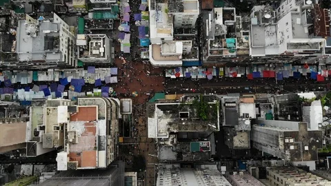 Kowloon cityscape Stock Footage 95137123