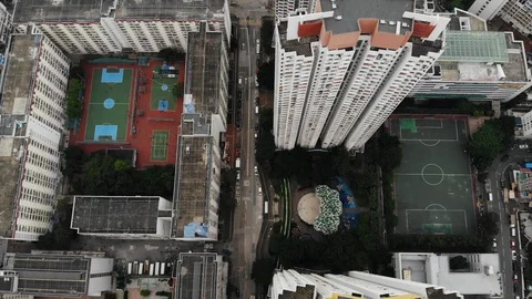 Kowloon cityscape Stock Footage 95196975