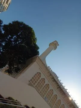 Kowloon Mosque. Arabesque architecture. Stock Photos