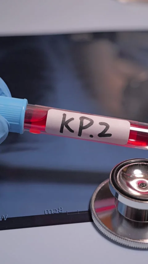 KP.2 is one of several variants being referred to as “FLiRT variants” Stock-Footage 275348441