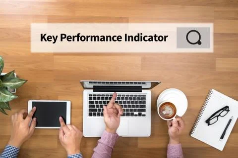 KPI acronym (Key Performance Indicator) 스톡 사진
