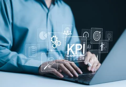 KPI, Analysis key performance indicators, business growth, Stock Photos