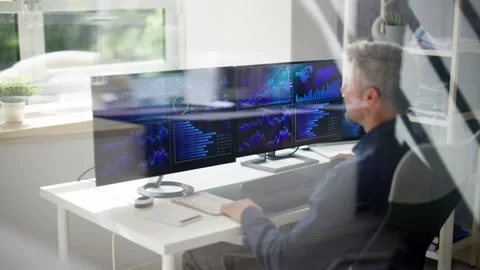 KPI Business Analytics Data Dashboard Video stock 250238860