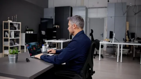 KPI Business Analytics Data Dashboard Video stock 262907945