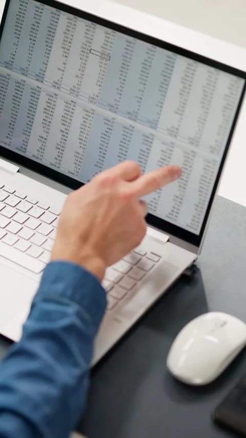 KPI Business Analytics Data Dashboard Video stock 272167849