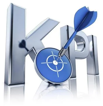 KPI high resolution 3D rendering of a KPI icon Copyright: xZoonar.com/fran... Stockfoto's