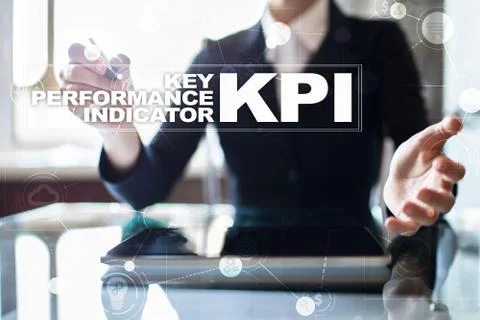KPI. Key performance indicator. Business and technology concept. Stock-Fotos