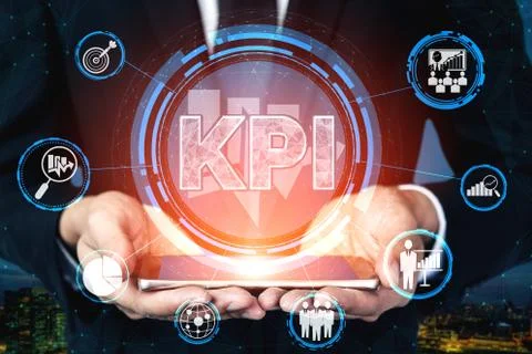 KPI Key Performance Indicator for Business Concept Stock Photos