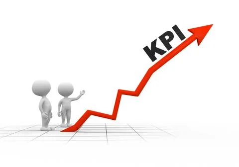 Kpi ( key performance indicator) Stock-Illustration