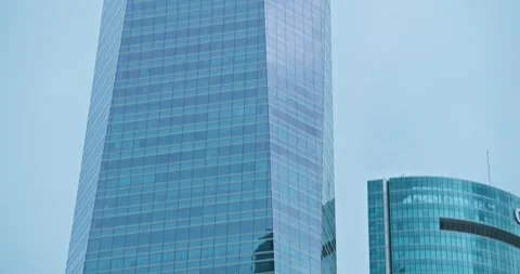 KPMG Tower in Madrid Video stock 286848420