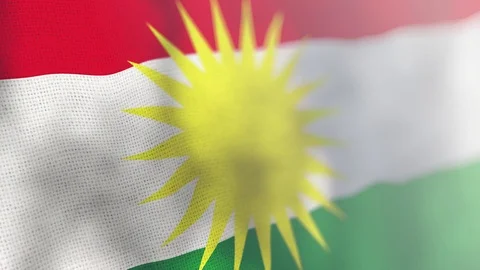 KR flag animated 스톡 동영상 80597651