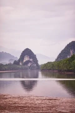 Krabi rocks Stock Photos