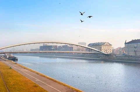 Krakow cityscape Stock Photos