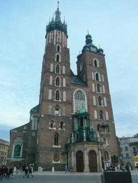 Krakow Main Square Stock Photos