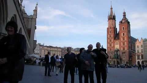 Krakow timelapse Stock Footage 141553551