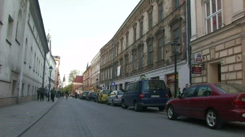 Krakow view 2 Stock Footage 462073