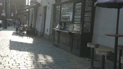 Kraków's street Stock Footage 95077280