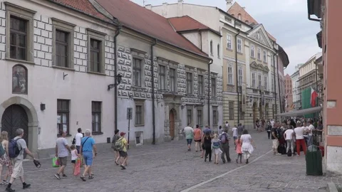 Kraków’s streets 스톡 동영상 95090688