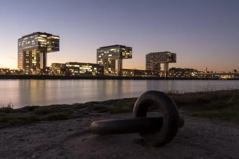 Kranhäuser Köln Stock Photos