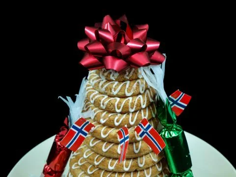 Kransekake Stock Photos
