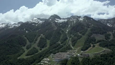 Krasnaya polyana Sochi Video stock 168821363
