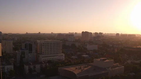 Krasnodar centre hotel marriott back Apple ProRes 422 HQ Stock Footage 95635953