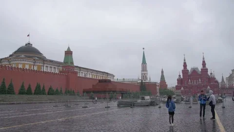 Kremlin and Red Square Stock Footage 99137785