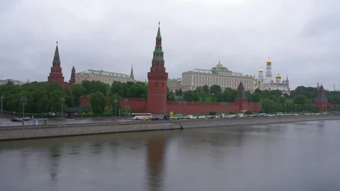 Kremlin and Red Square Stock Footage 99137804