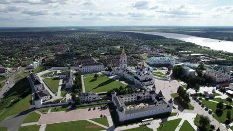 Kremlin and river Stock Footage 218211540