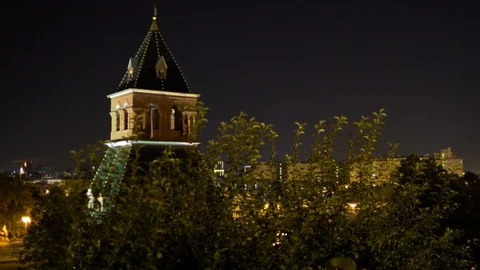 Kremlin and St Basil's Cathedral at the Red Square in Moscow, Russia. Moscow Stock-Footage 87467660