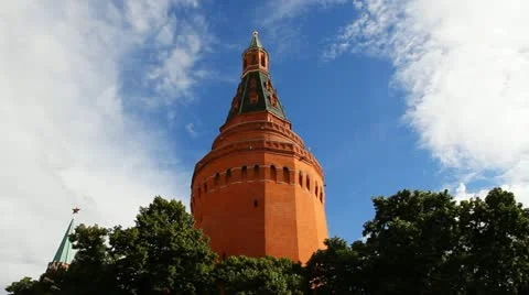 Kremlin Arsenal Tower Vídeo Stock 20623783